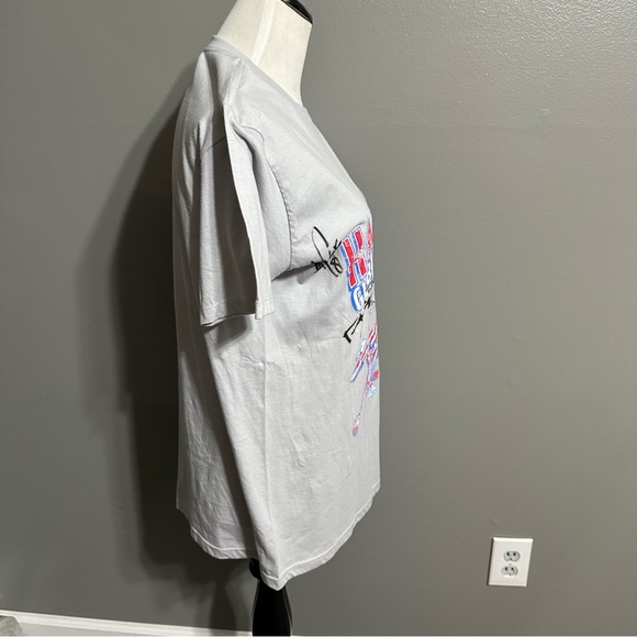 Harlem Globetrotters unisex American classic T-shirt size M with four signatures - Picture 3 of 11